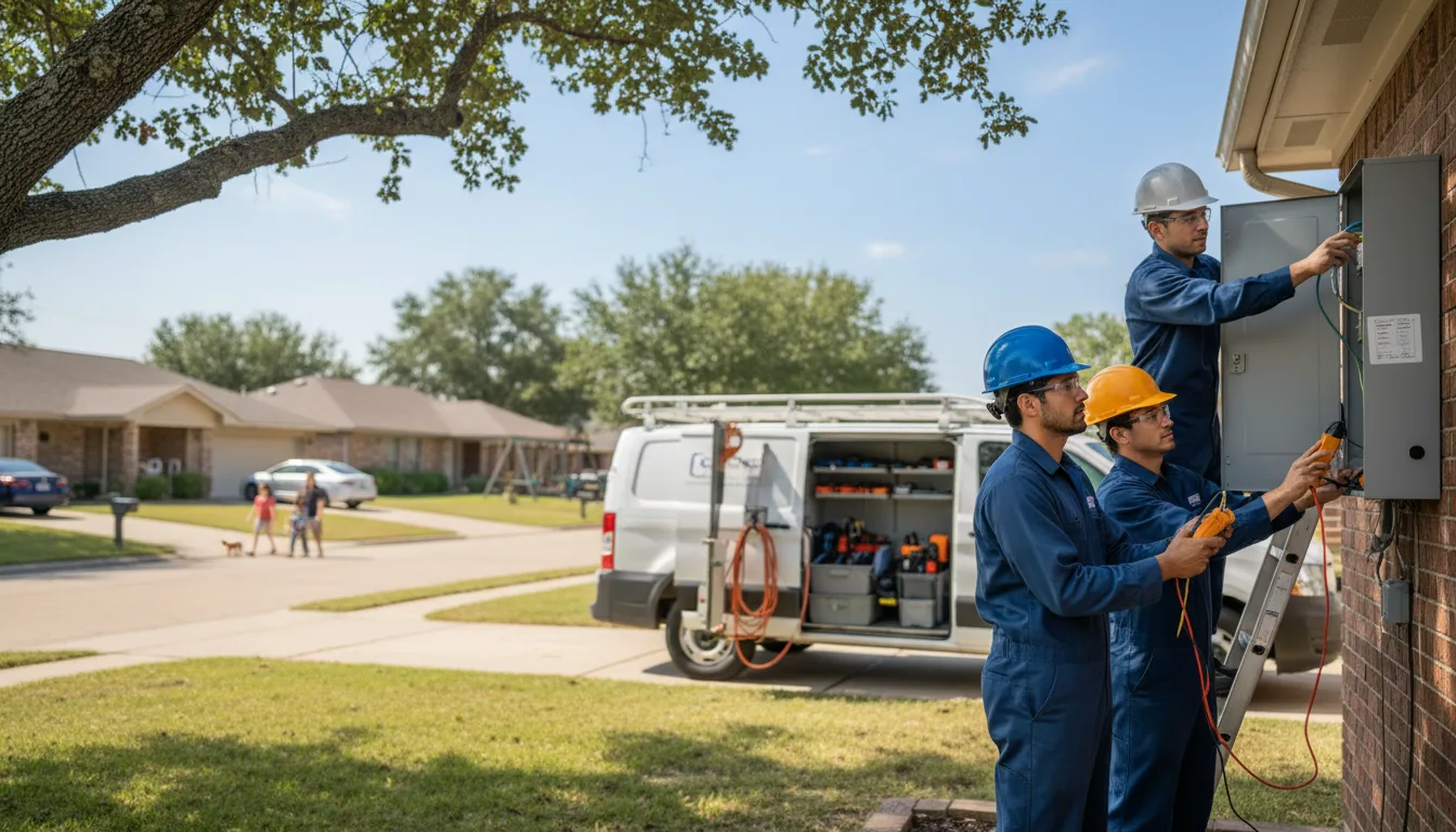 Certified electrician providing emergency electrical services in Finchville, KY